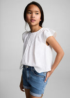 Short Chip Bleu Moyen - Fille