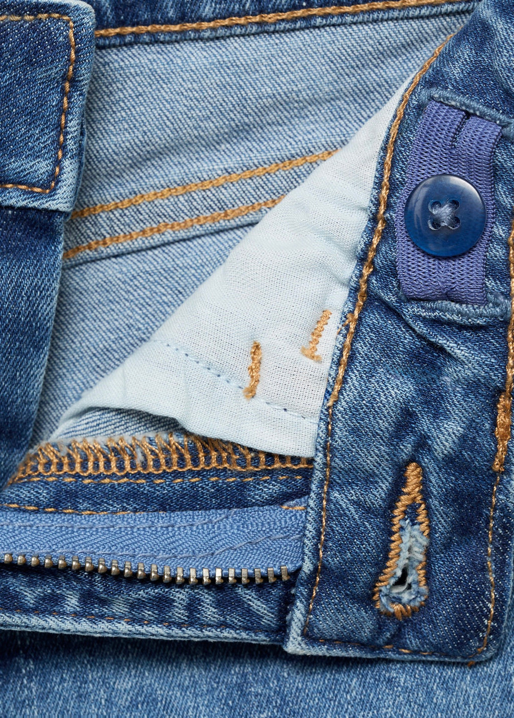 Short Chip Bleu Moyen - Fille