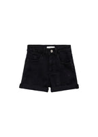 Short Chip Denim Negro - Niña