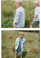 John Light Blue Jacket - Boy