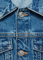 Blouson John Bleu Moyen - Garçon