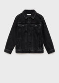 Cazadora John Denim Negro - Niño