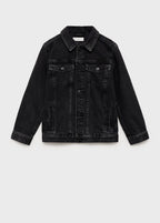 Cazadora John Denim Negro - Niño