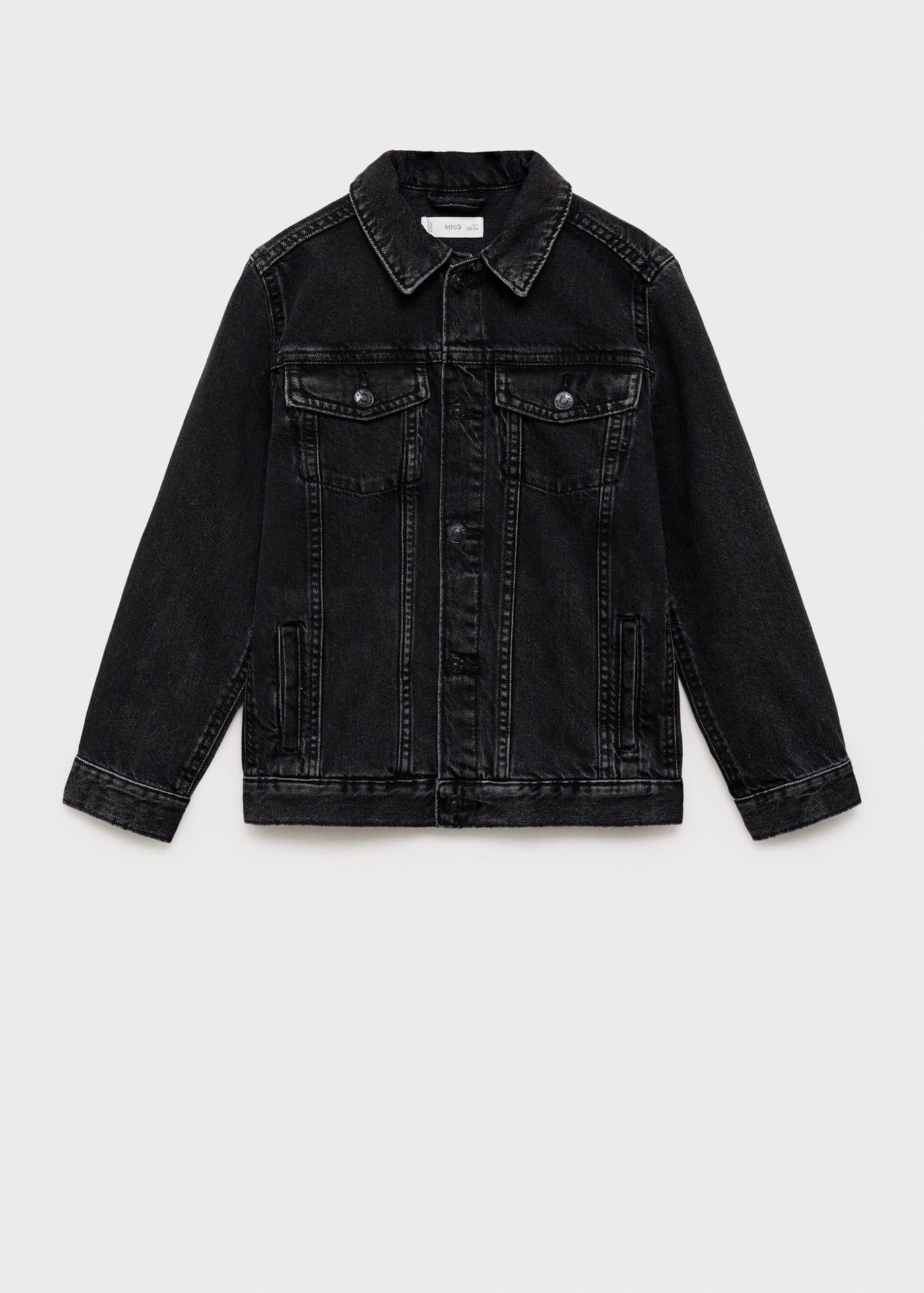 Cazadora John Denim Negro - Niño