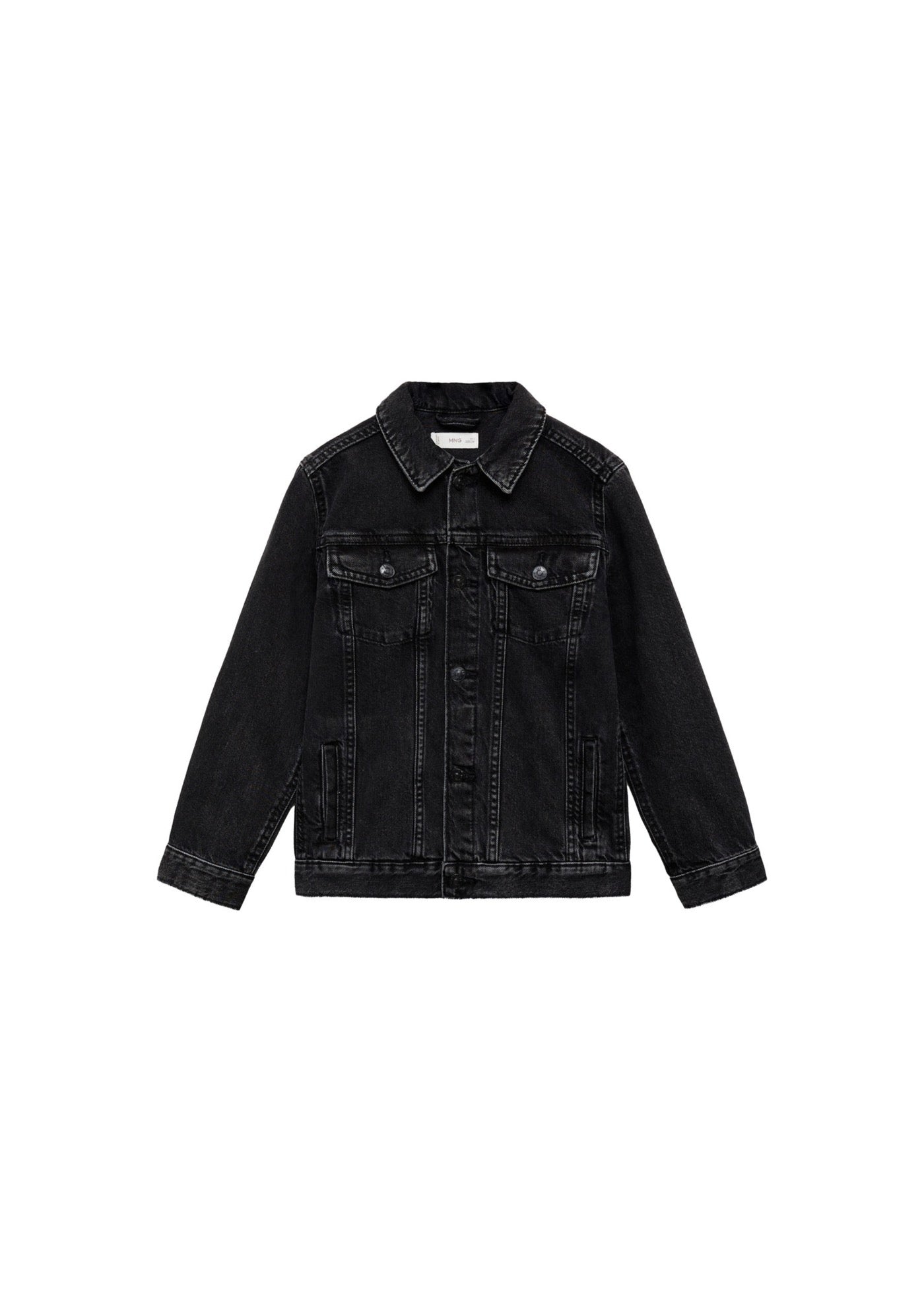 Cazadora John Denim Negro - Niño