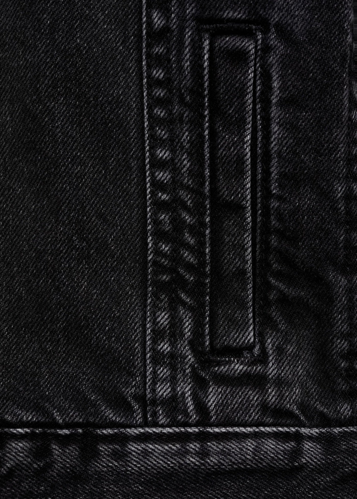 Cazadora John Denim Negro - Niño