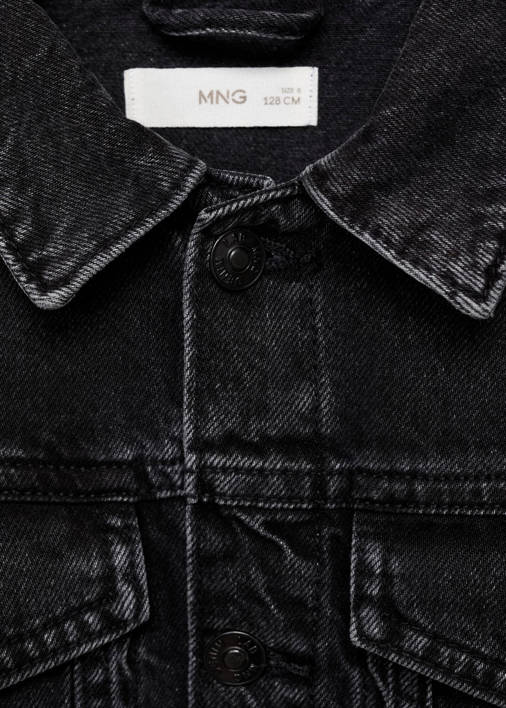 Cazadora John Denim Negro - Niño