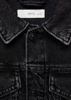 Cazadora John Denim Negro - Niño