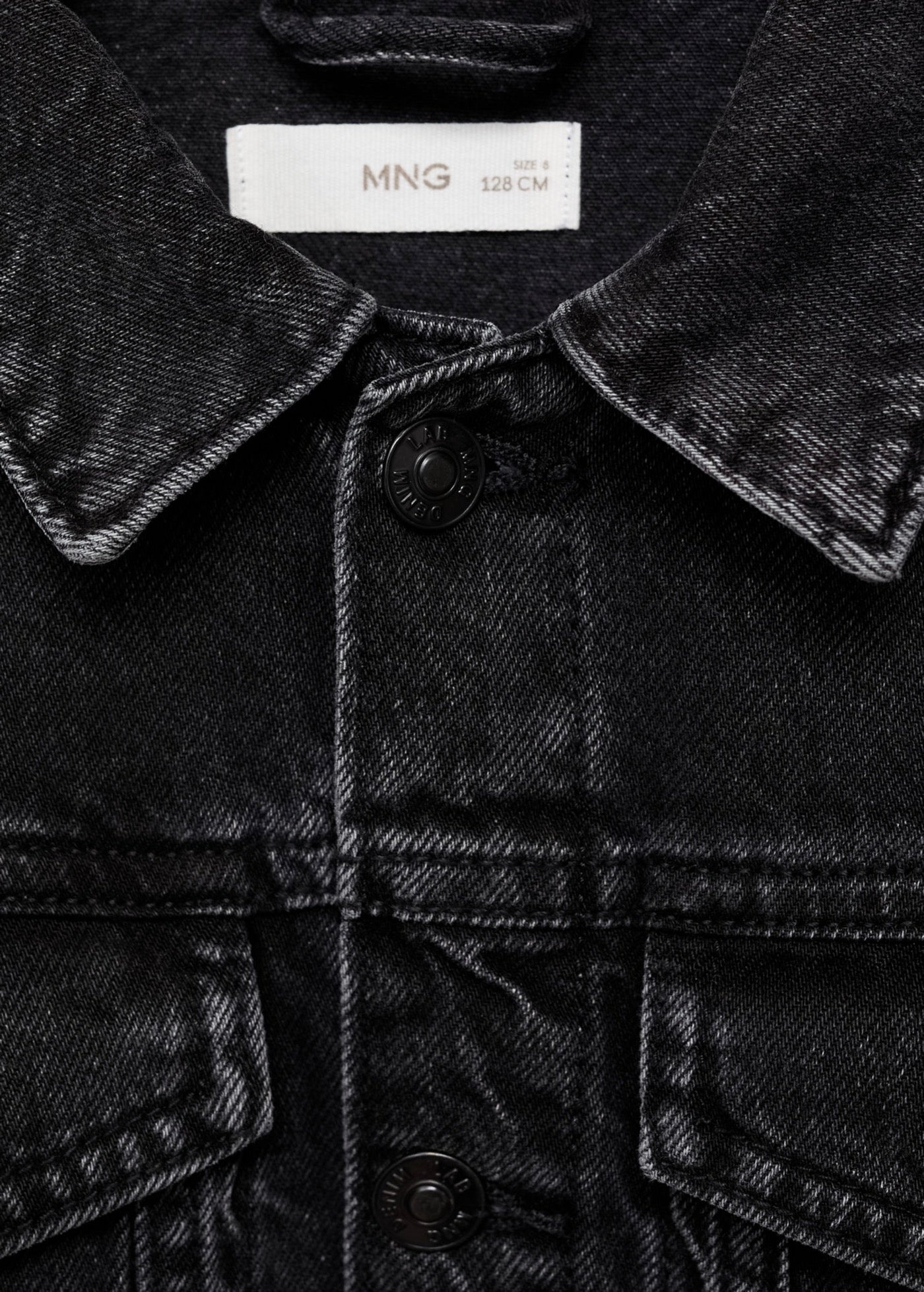Cazadora John Denim Negro - Niño