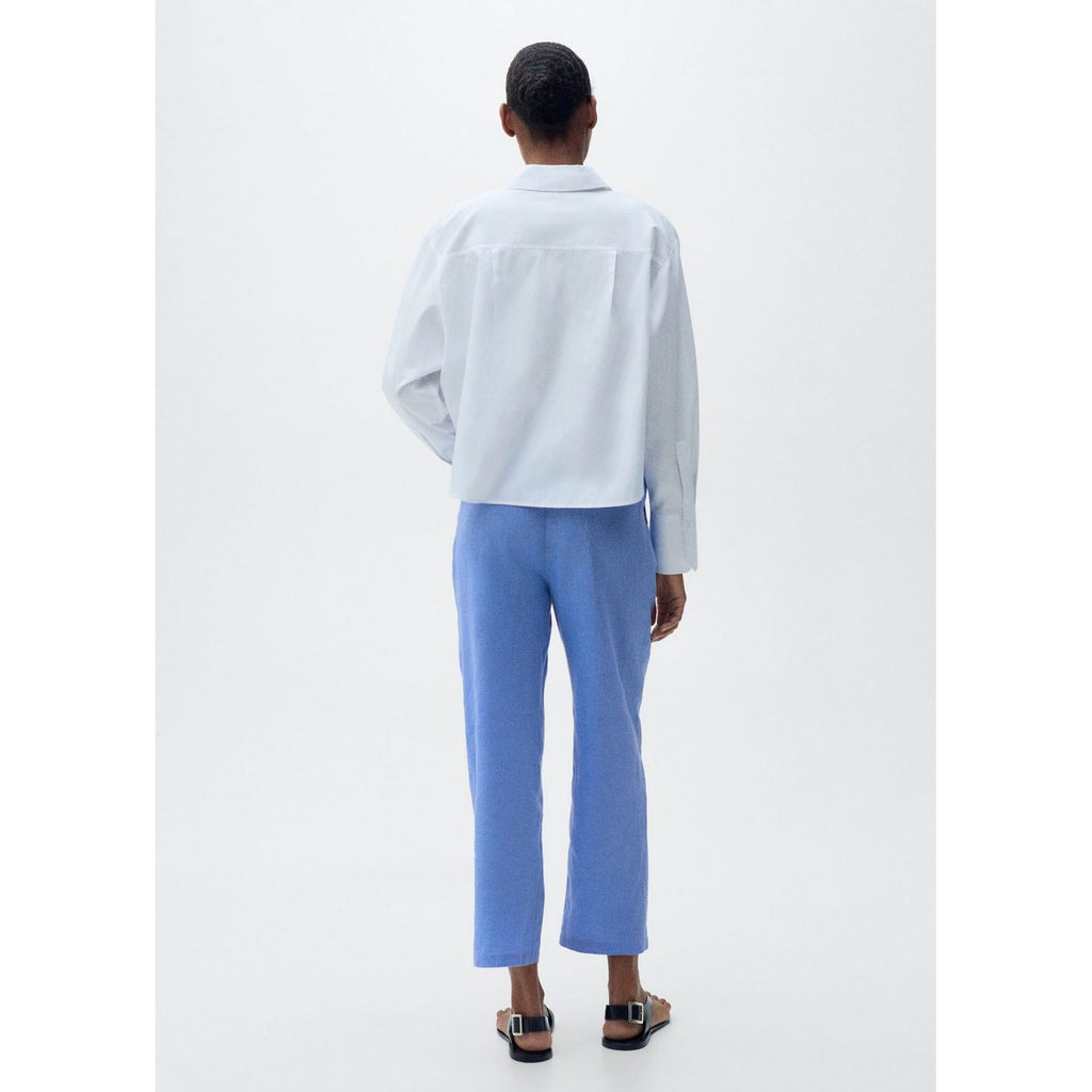 Pantalon Linen - Bleu