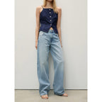 Jean Miami Droit Taille Normale - Light Blue