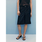 Bermuda Jorts Denim de Tiro Alto