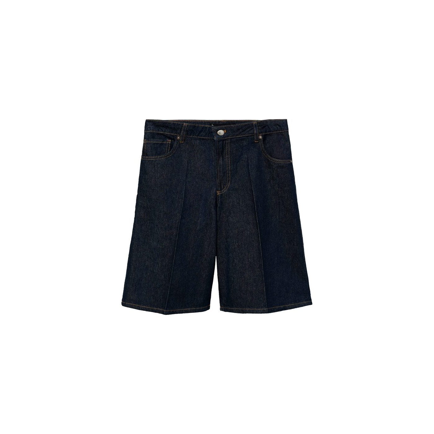 Bermuda Jorts Denim de Tiro Alto