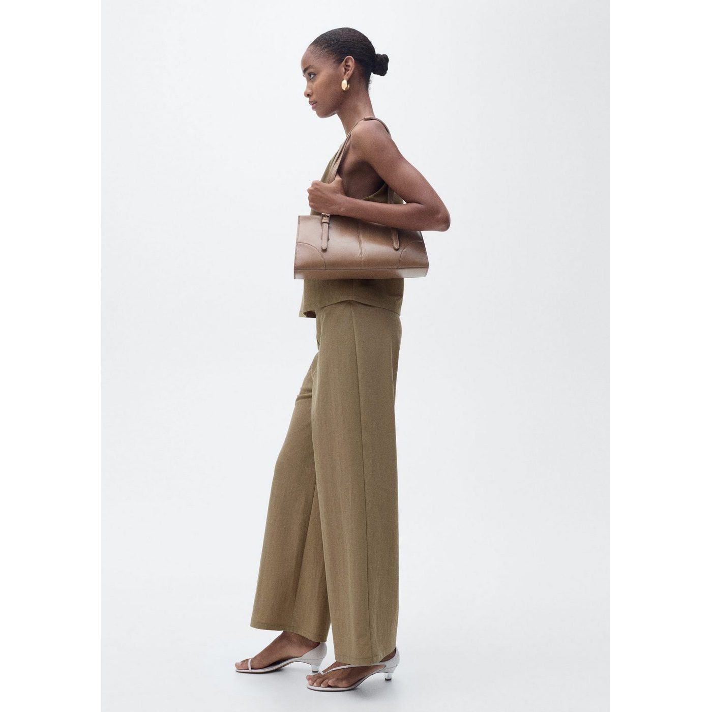 Pantalon Catleen - Kaki