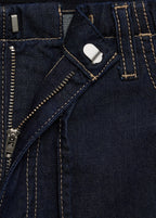 Pantalon Denim Wideleg Ceinture