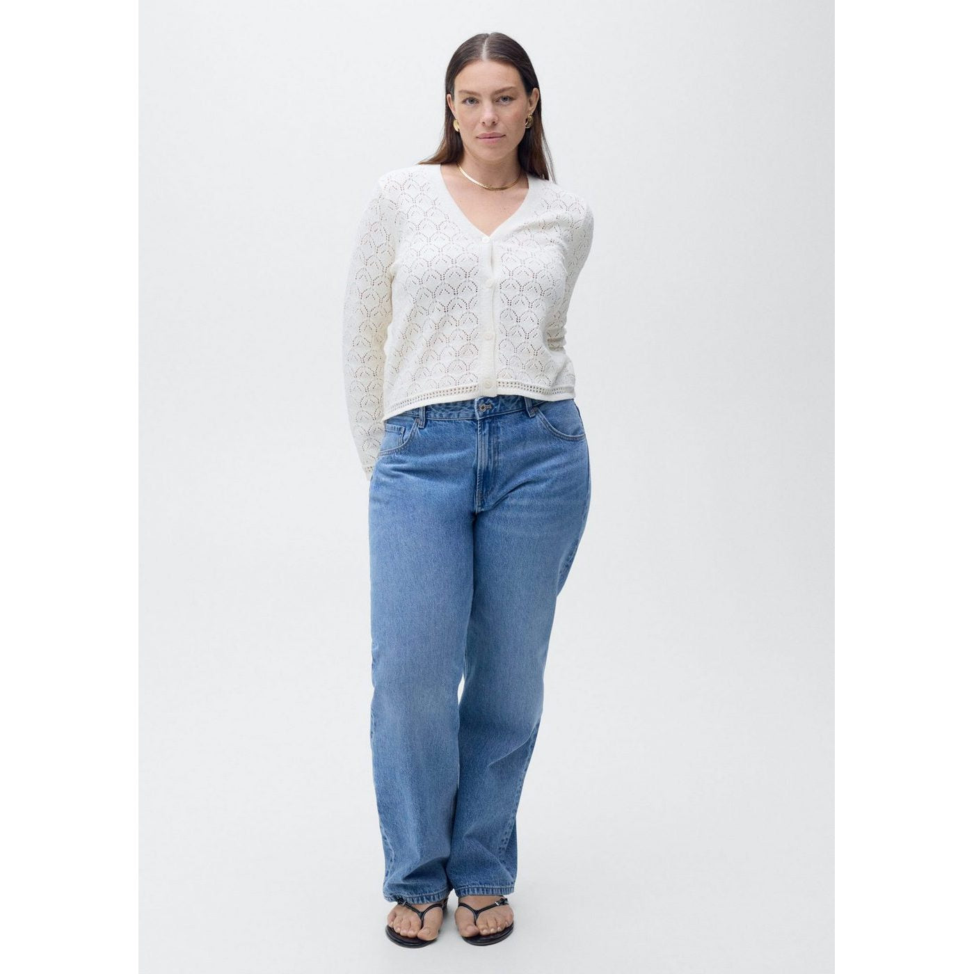 Cardigan Sito - Ecru
