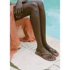 Sandales Pool - Chocolat