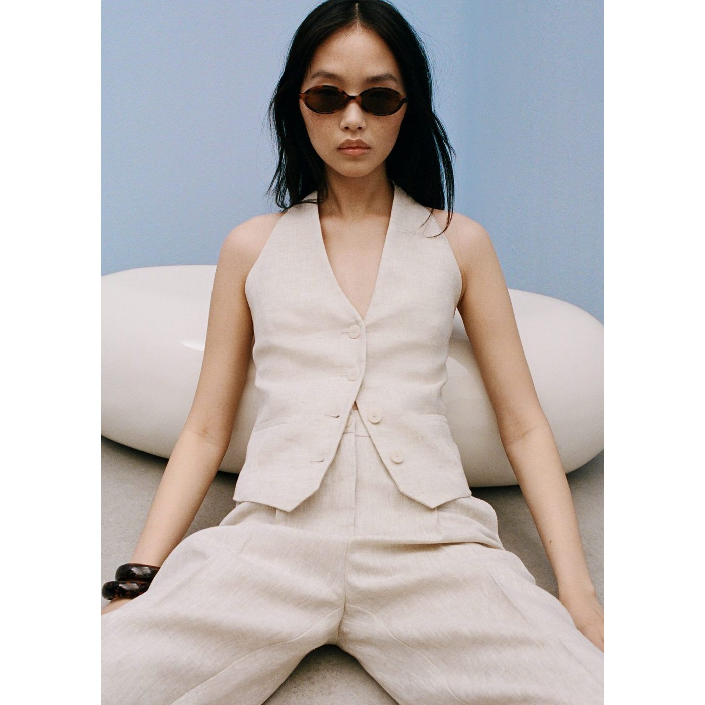 Pantalon Brunoli - Beige