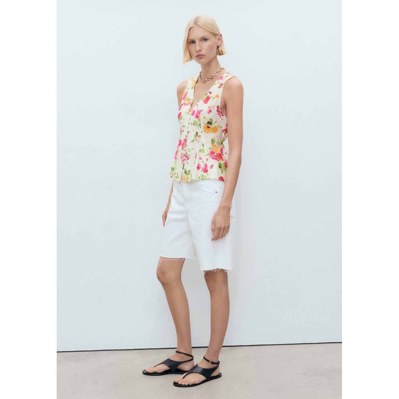 Blouse Bouquet - Ecru