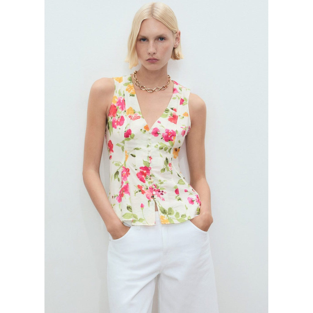 Blouse Bouquet - Ecru