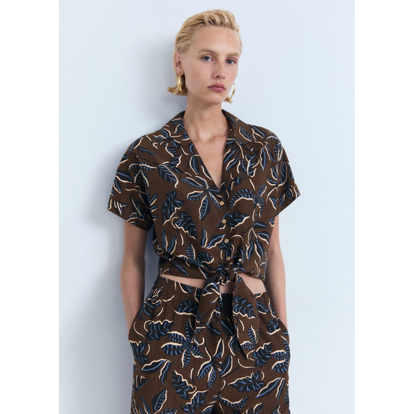 Chemise Life - Brun