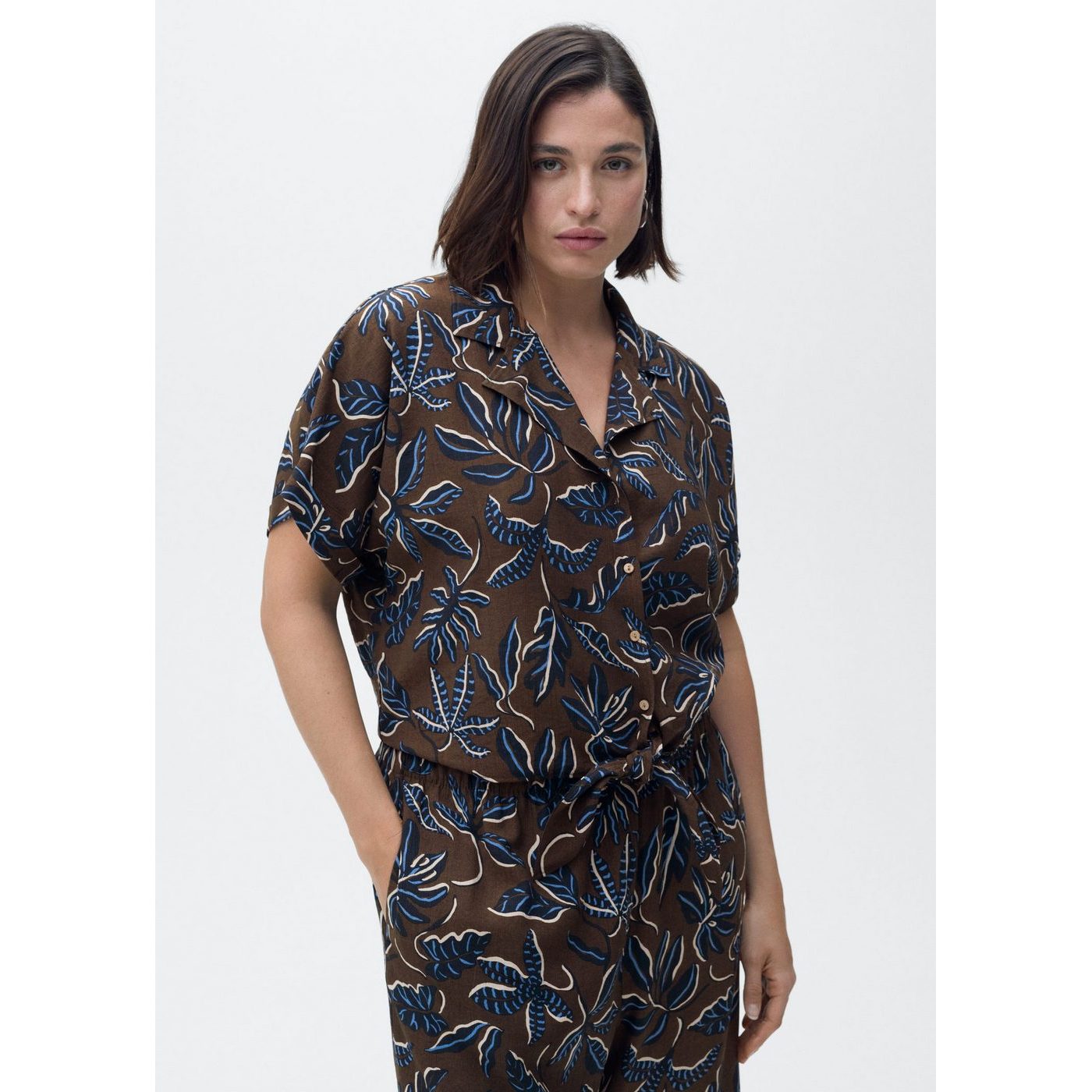 Chemise Life - Brun