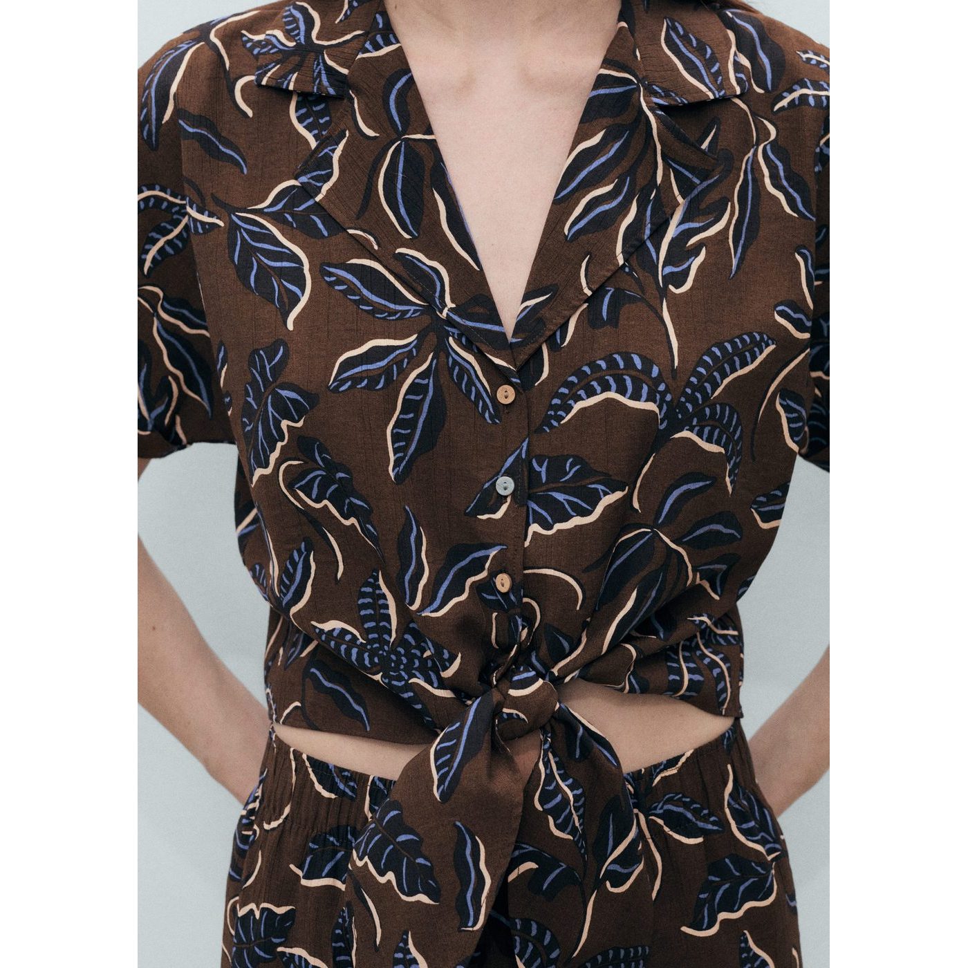 Chemise Life - Brun