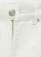 Normal Waist Wideleg Jeans - Pastel Green