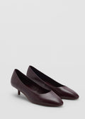 Chaussures Kitten Heel Bout Rond