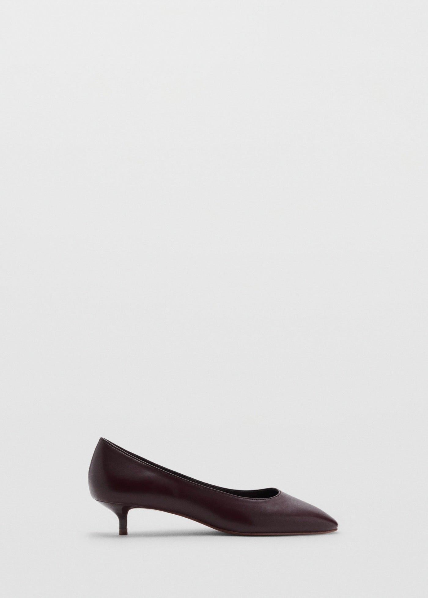 Chaussures Kitten Heel Bout Rond