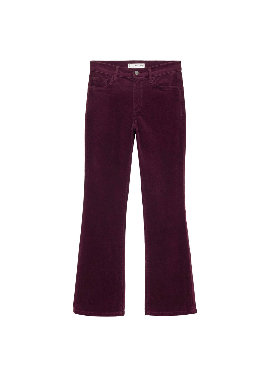 Sienna Cropped Flared Corduroy Trousers