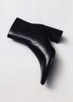 Bottines Pointues Talon Bloc