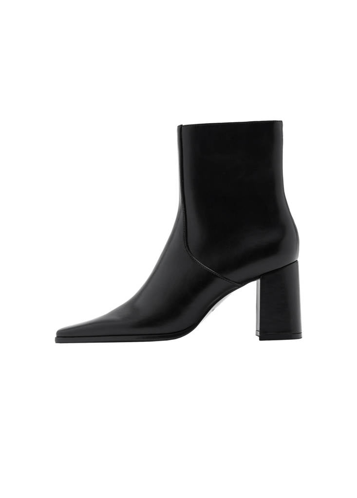 Bottines Pointues Talon Bloc