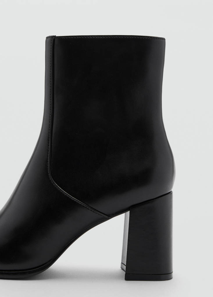 Bottines Pointues Talon Bloc