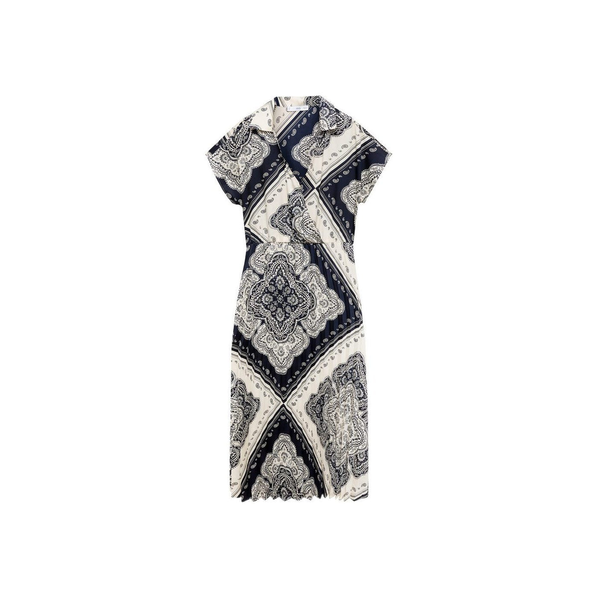 Robe Chemise En Imprimé Cachemire