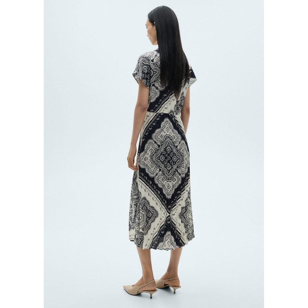 Robe Chemise En Imprimé Cachemire