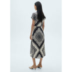 Robe Chemise En Imprimé Cachemire