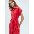 Vestido Camisero Cruzado
