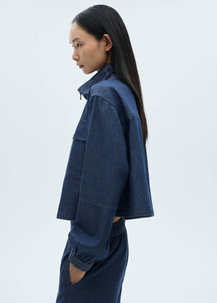 Veste Jean Poches