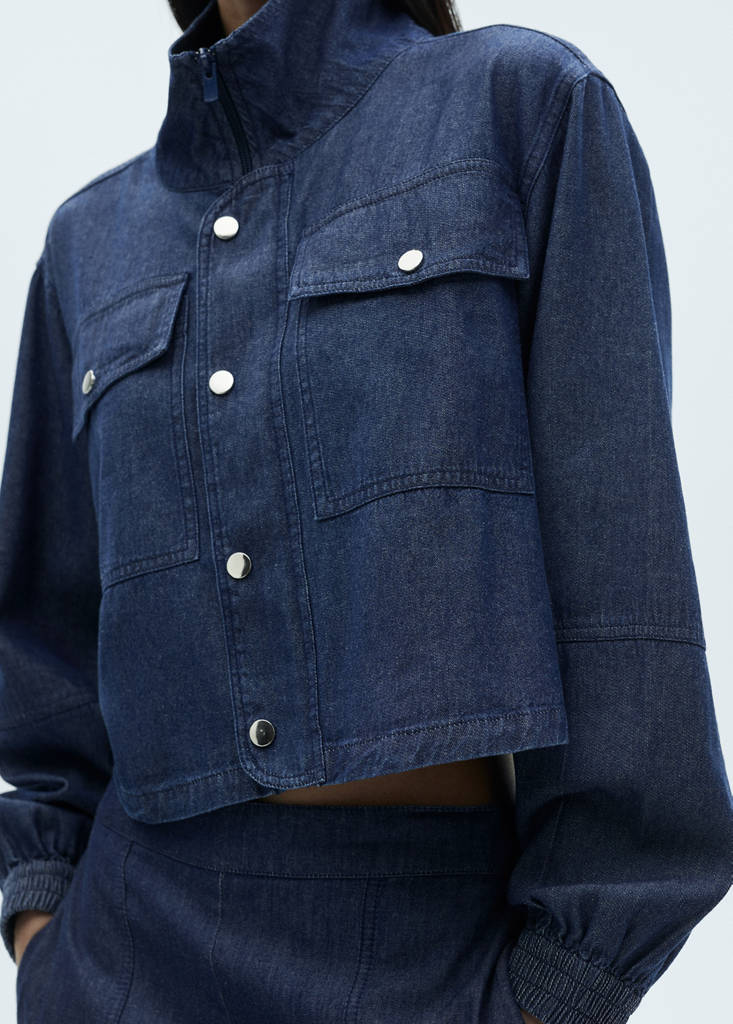 Veste Jean Poches
