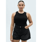 Short Mom - Denim Noir