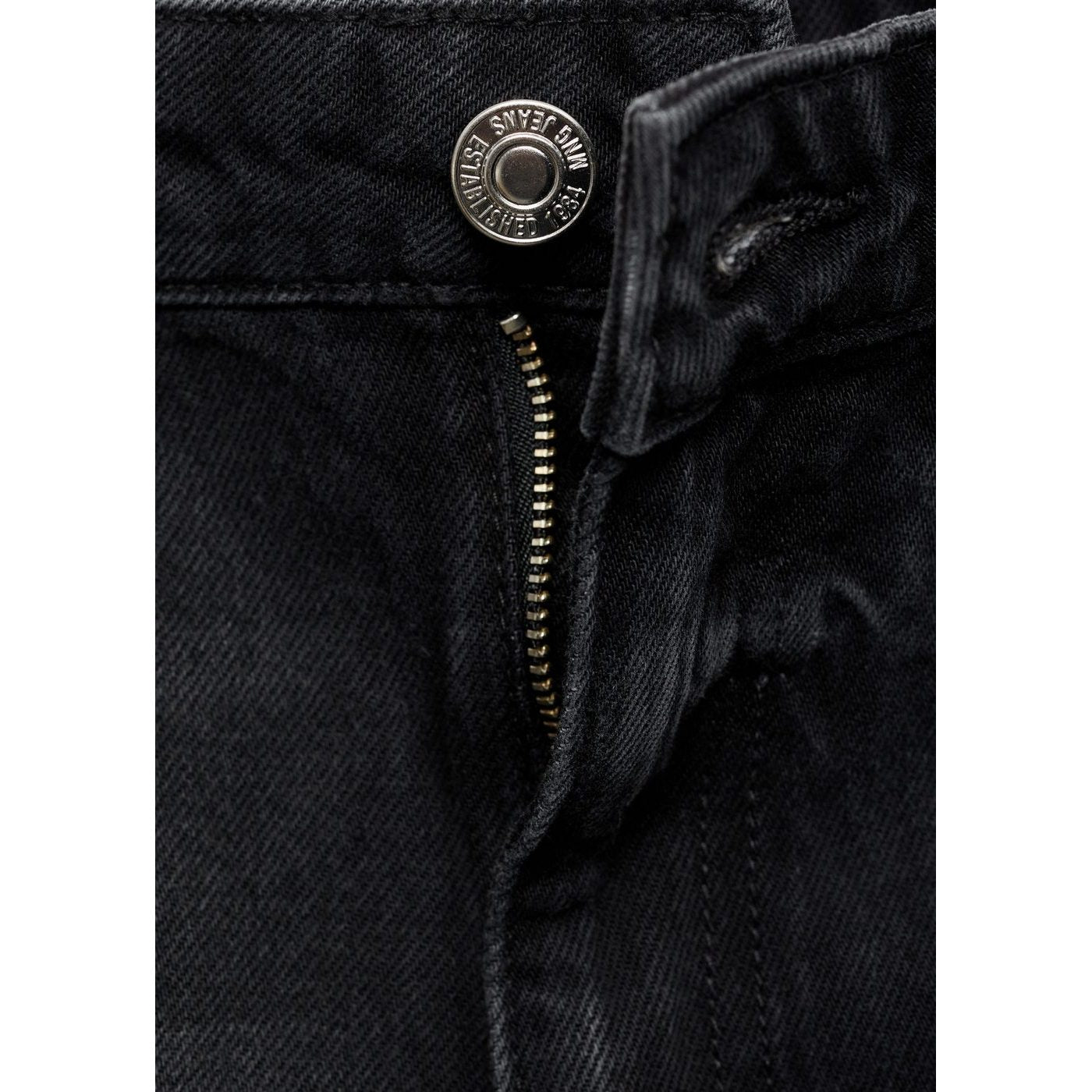 Short Mom - Denim Noir