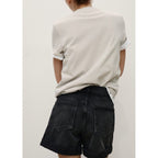 Short Mom - Denim Noir