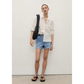 Short Mom - Bleu Moyen