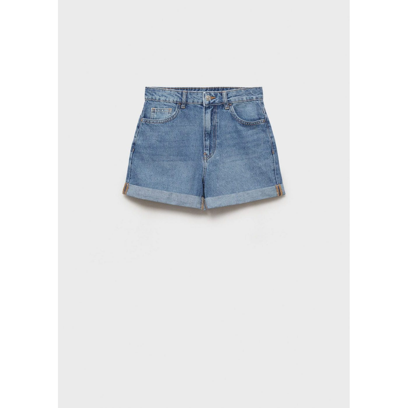 Short Mom - Bleu Moyen