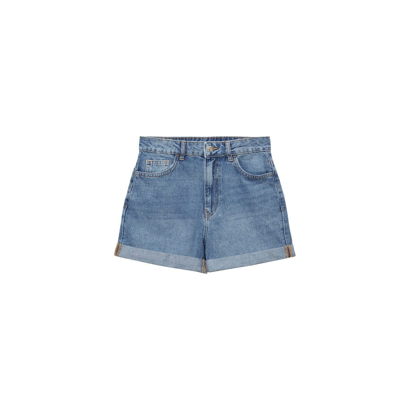 Short Mom - Bleu Moyen