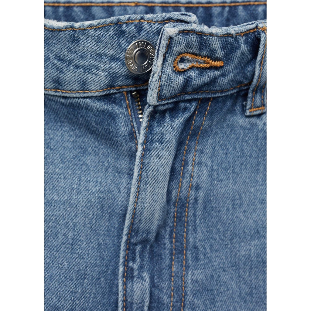 Short Mom - Bleu Moyen