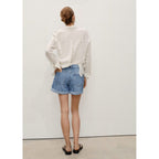 Short Mom - Bleu Moyen