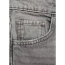 Jean Danila Wideleg Taille Haute - Denim Grey