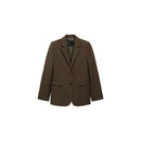 Blazer Costume Droit - Khaki